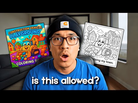 The Laziest Way to Create Coloring Books to Sell on Amazon