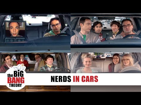 Best Car Scenes | The Big Bang Theory