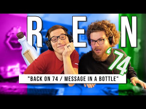 The. Freaking. VIBES 🤩 We React to Ren "Back on 74 / Message in a Bottle #ren #renreaction #vibe