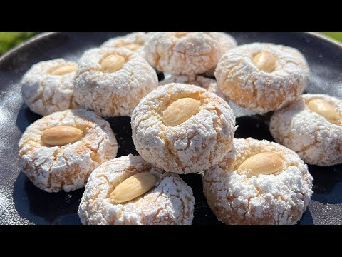 ALMOND COOKIES 😱 Gluten free, easy and quick, only 3 ingredients