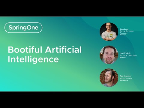 Bootiful Artificial Intelligence (SpringOne 2024)