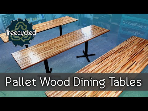 Pallet Wood Dining Tables!
