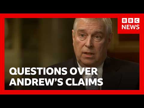 New Epstein file emails raise fresh questions over Andrew claims in Newsnight interview | BBC News
