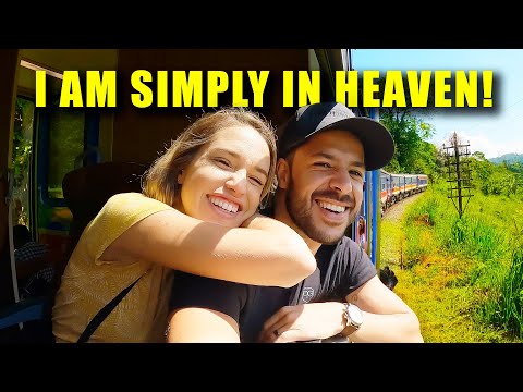 Asia's Most Beautiful Train Journey! / Blue Train - Kandy to Ella