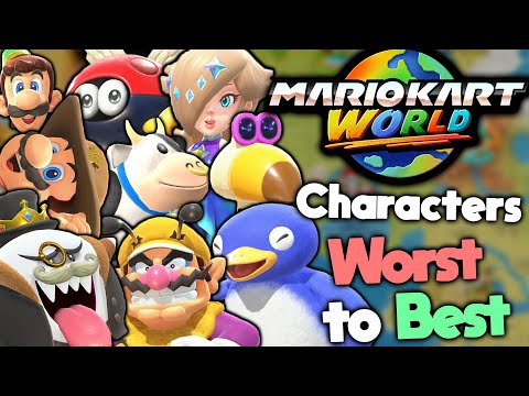 Ranking Every Mario Kart World Character