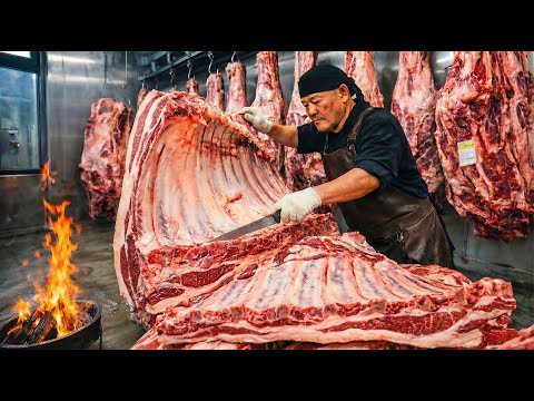 진짜 한우는 발골에서 갈립니다! 30년 경력 장인의 발골 현장 TOP 4 / Premium Beef / Korean food