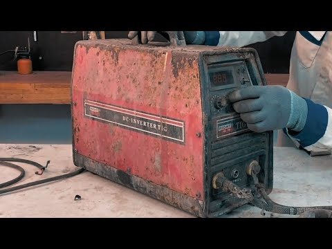 Restoring old rusty Tig welding machine -Restoration Welding Machine Old 200A left behind for months