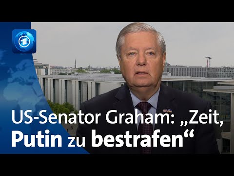 „Es ist jetzt an der Zeit, Putin zu bestrafen“: US-Senator Lindsey Graham im tagesthemen-Interview
