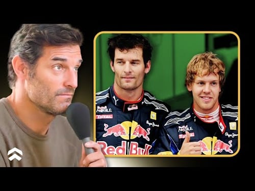 Mark Webber On Intense Rivalry With Sebastian Vettel