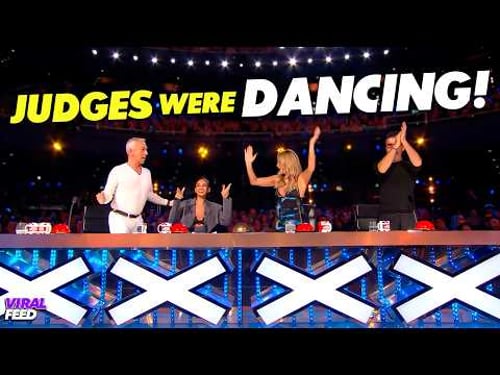Auditions Turn Into a Judge DANCE PARTY on Britain's Got Talent!