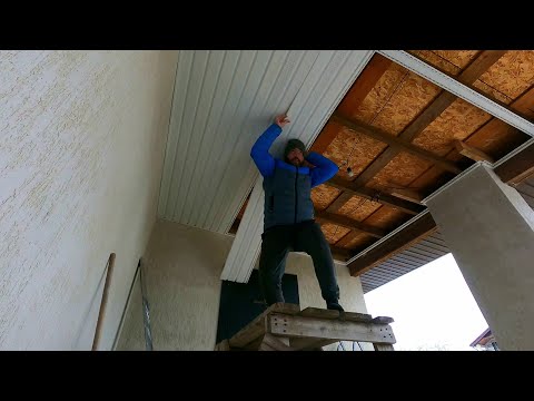 Красивый ПОТОЛОК ТЕРРАСЫ своими руками