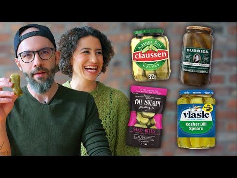 Ranking 25+ Pickles w/ Ilana Glazer | Best with Babish