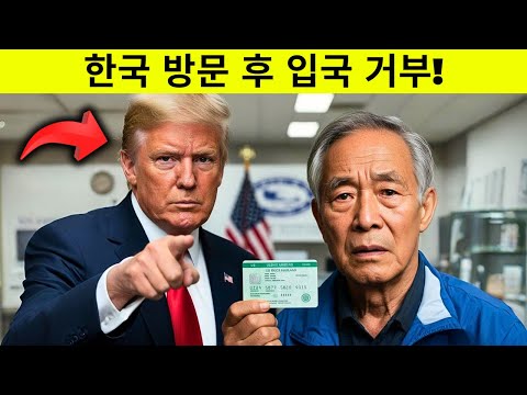 12월부터 시행! 한국 방문 후 미국 재입국 거부될 수 있는 10가지 새로운 규정 - 영주권 압수 위험