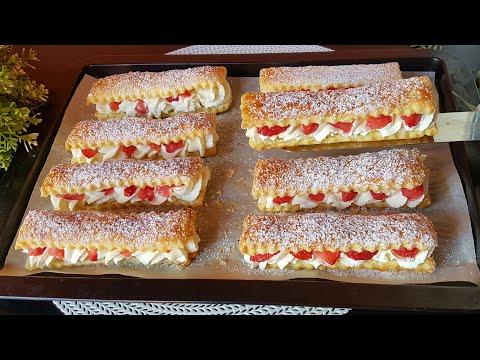 Dolce in 5 minuti! Rimarrai stupito! super gustoso. Dolce facili. #asmr