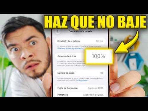 ❌ Tu Condición de Batería baja por culpa de ESTE Ajuste ⚠️ (Desactívalo)