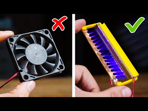 Making a Super IONIC PLASMA THRUSTER For Laptop Fan (NEW Design)