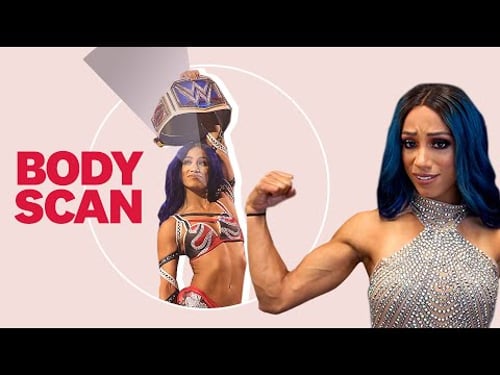WWE Superstar Sasha Banks Talks Wigs, Tattoos & Most Painful Injuries | Body Scan | Women's Health