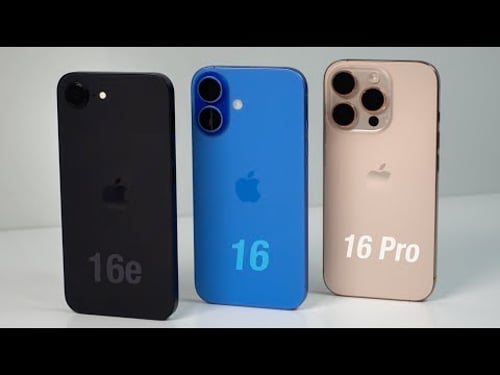 iPhone 16 vs 16e vs 16 Pro - Which one should you buy?