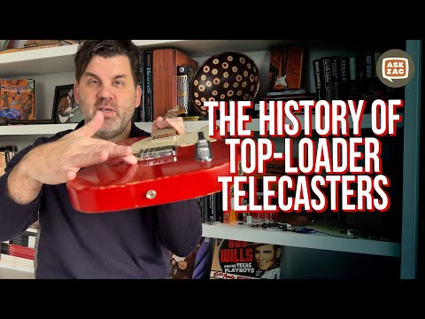 Top Loader Telecaster History & Comparison with String-Thru - AZ 187