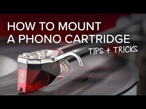 How to Mount a Phono Cartridge