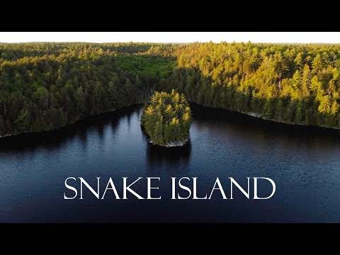 Solo Camping Overnight on Snake Island