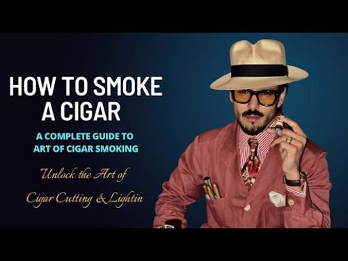 How to smoke a Cigar !