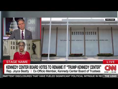 Congresswoman Joyce Beatty with CNN's Jake Tapper: Kennedy Center Vote Was Not Unanimous