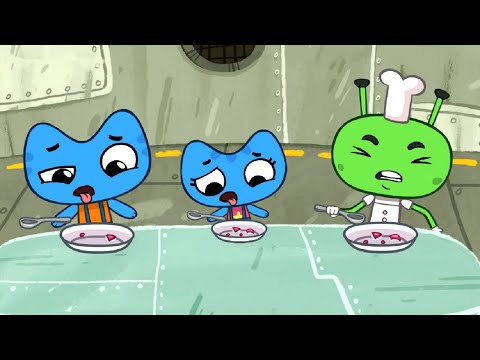 Котики, вперёд - все серии про Инопланетян! - Сборник мультиков