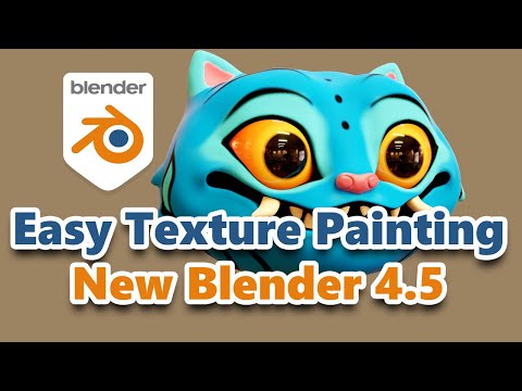 Easy Texture Painting | Ucupaint | Blender