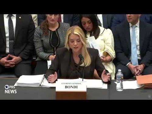 WATCH: Rep. Ross questions Attorney General Pam Bondi in oversight hearing