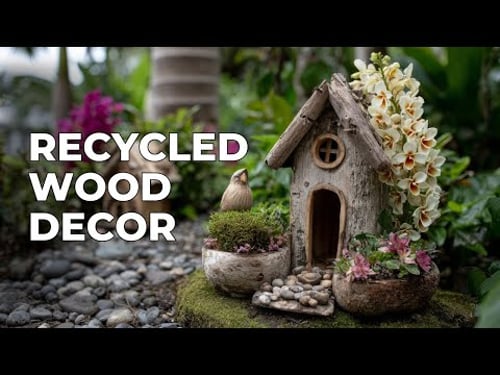 Eco-Friendly Garden Decor Ideas Using Upcycled Wood Crafts and Artistic Outdoor DIY Projects