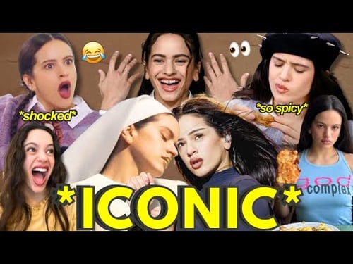 Rosalia being FUNNY, SAVAGE and ICONIC for 18 minutes straight (english subtitles) & new album LUX