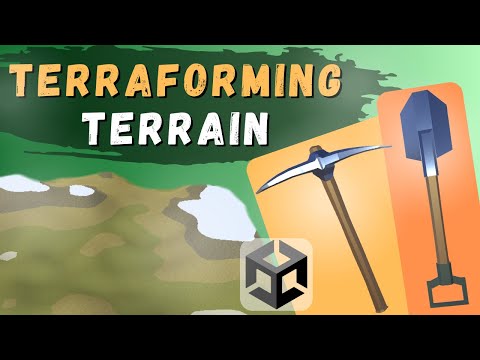 Terrain Terraforming in Unity - Mining With A Pickaxe