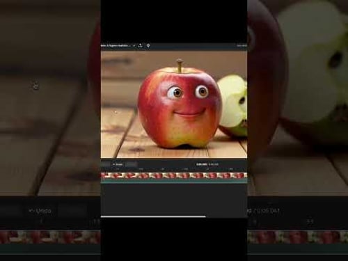 Make the viral fruit eating fruit video today! #videoediting #edit #aigeneration #fruiteatingfruit