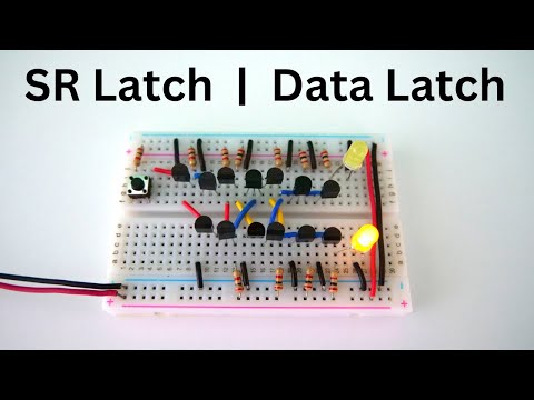 SR Latch, Gated SR Latch, and Data Latch