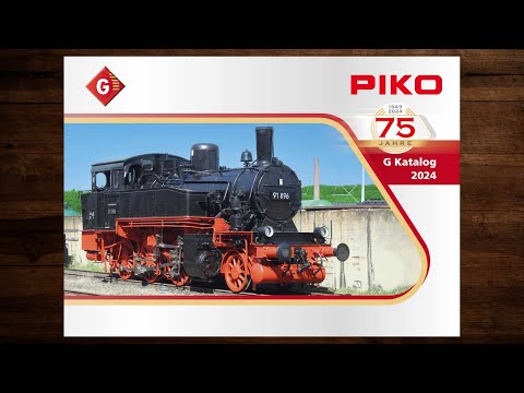 PIKO Katalog G 2024 – Modellbahn, Modelleisenbahn