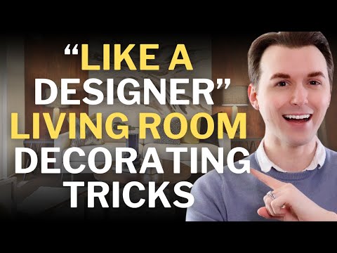 How To Decorate A Living Room "Like A Designer"