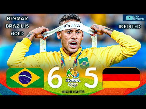 NEYMAR SCORES A STUNNING GOAL AGAINST GERMANY AND LEADS BRAZIL TO HISTORIC OLYMPIC GOLD!