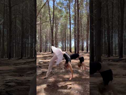 Evil doll does backhandspring 👀