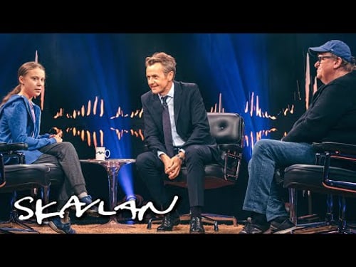 Greta Thunberg on viral Trump-stare: – I think I was very shocked | SVT/TV 2/Skavlan