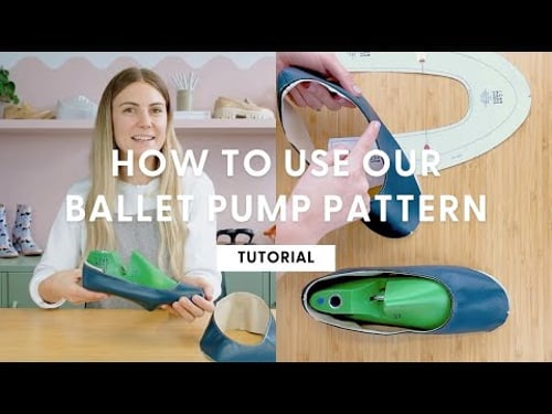 How To Make Ballet Pump Uppers | HANDMADE | Shoemaking Tutorial