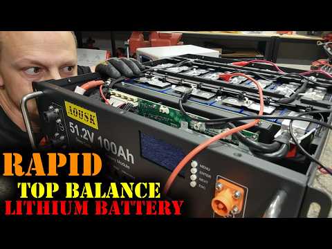 How to Top Balance Lithium Batteries FAST!!!