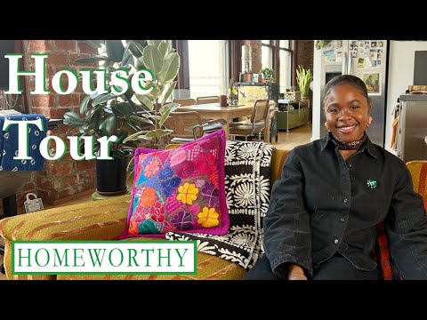 HOUSE TOUR | An Eclectic Loft Apartment in Los Angeles with Thrifted Finds