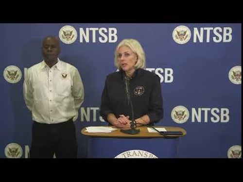 NTSB Media Brief - Alaska Airlines Flight 1282 (Jan 6) livestream