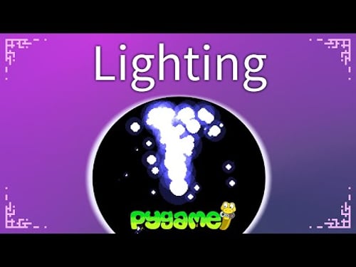 Lighting in Pygame (Tutorial)