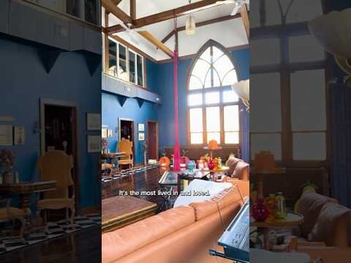 This former church is now a home miracle! ⛪️ #housetour