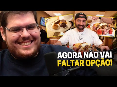 CASIMIRO REAGE: CORBUCCI EM SUA NOVA JORNADA PELOS SELF-SERVICES DO BRASIL | Cortes do Casimito