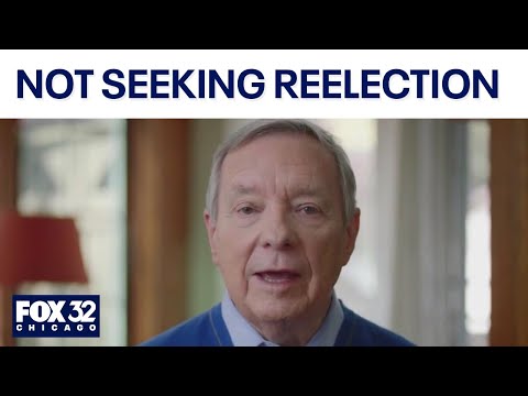 U.S. Sen. Dick Durbin of Illinois won't seek re-election in 2026