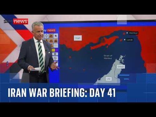 Day 41 Iran war briefing: Will the Strait of Hormuz ever fully reopen?