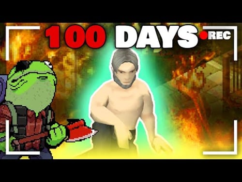 Surviving 100 Days in Project Zomboid: CDDA Challenge, All Negative Traits (Full Stream)